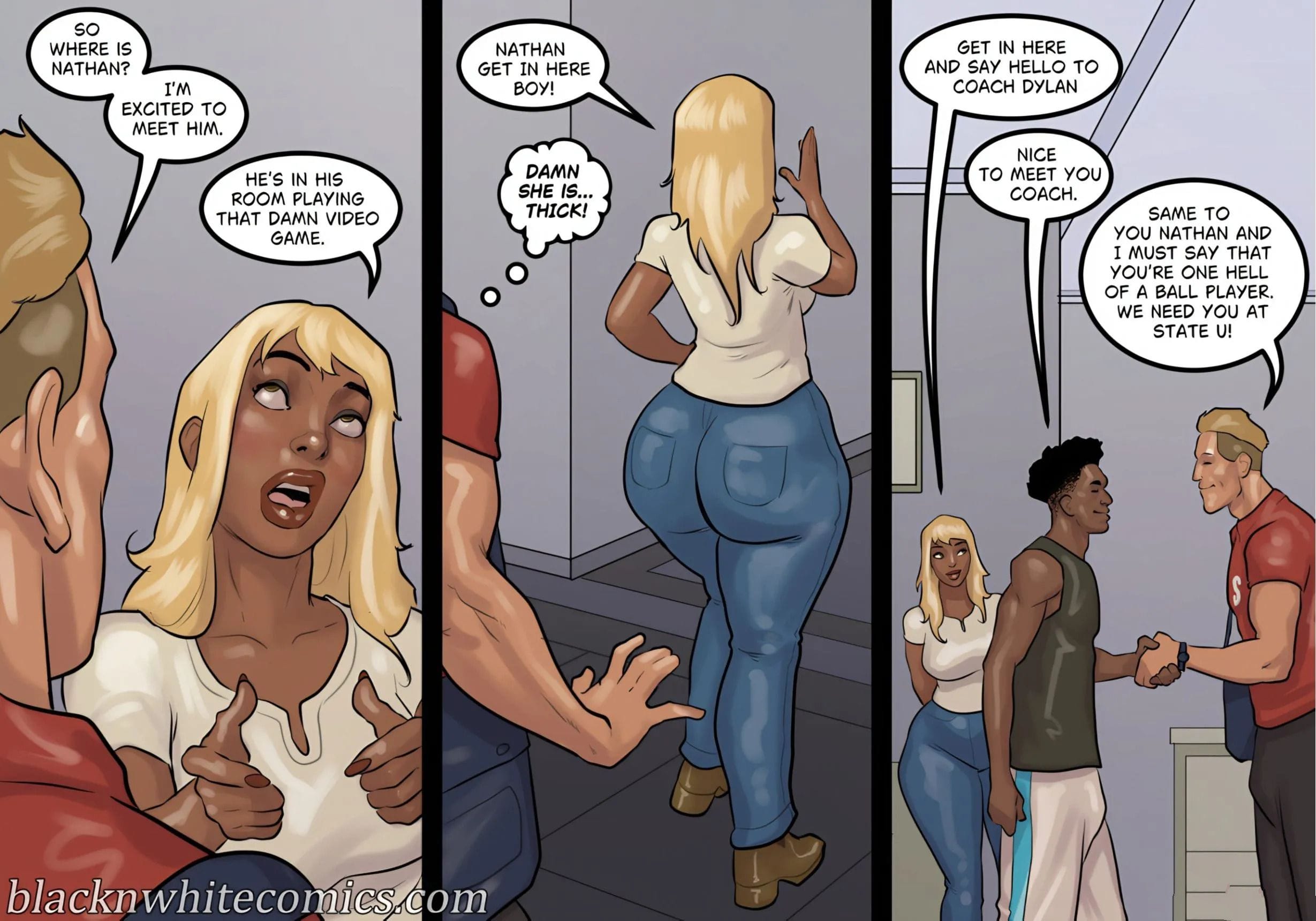 The Recruit [BlackNWhiteComics] - Chapter 1 — Page 9