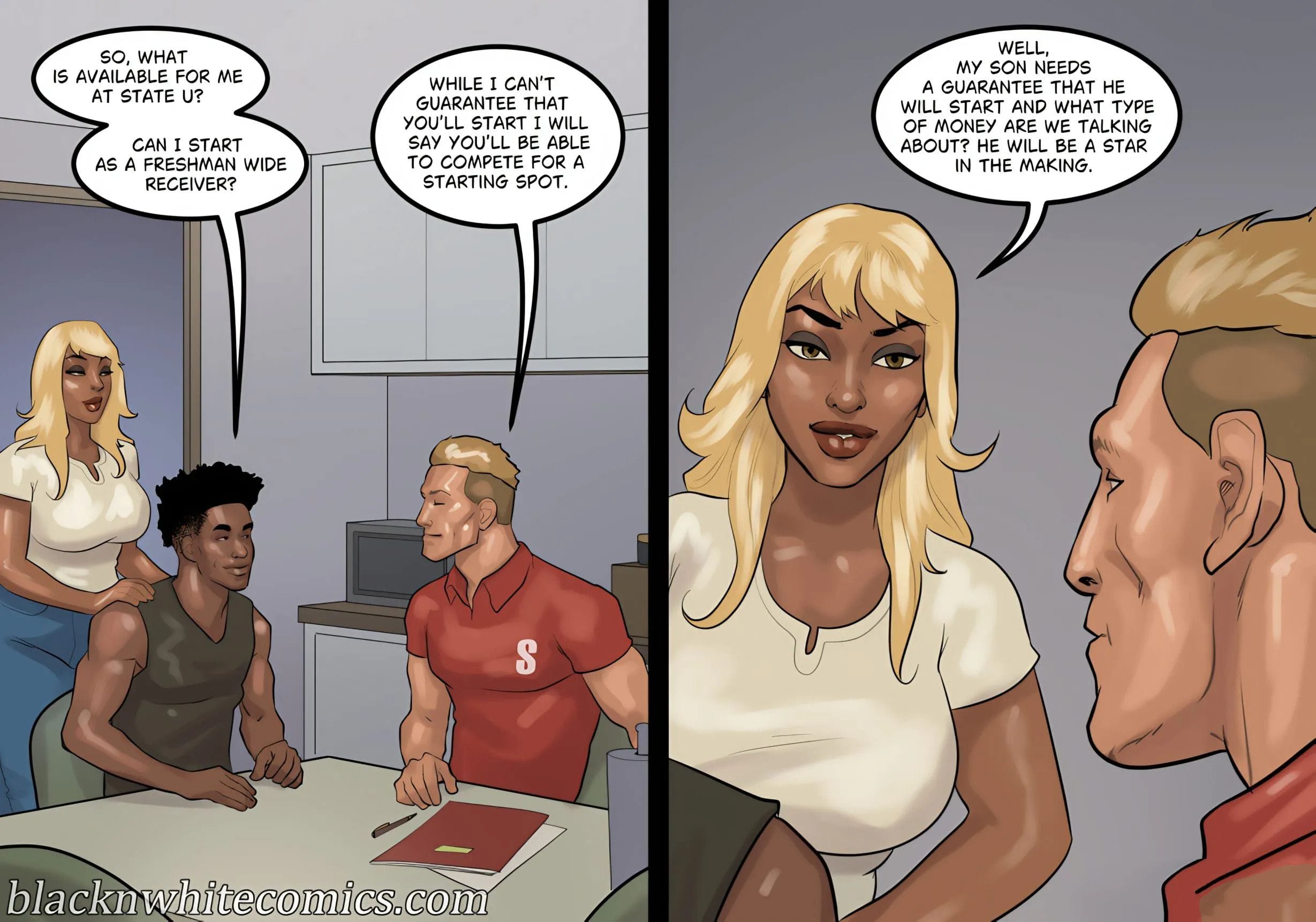 The Recruit [BlackNWhiteComics] - Chapter 1 — Page 10