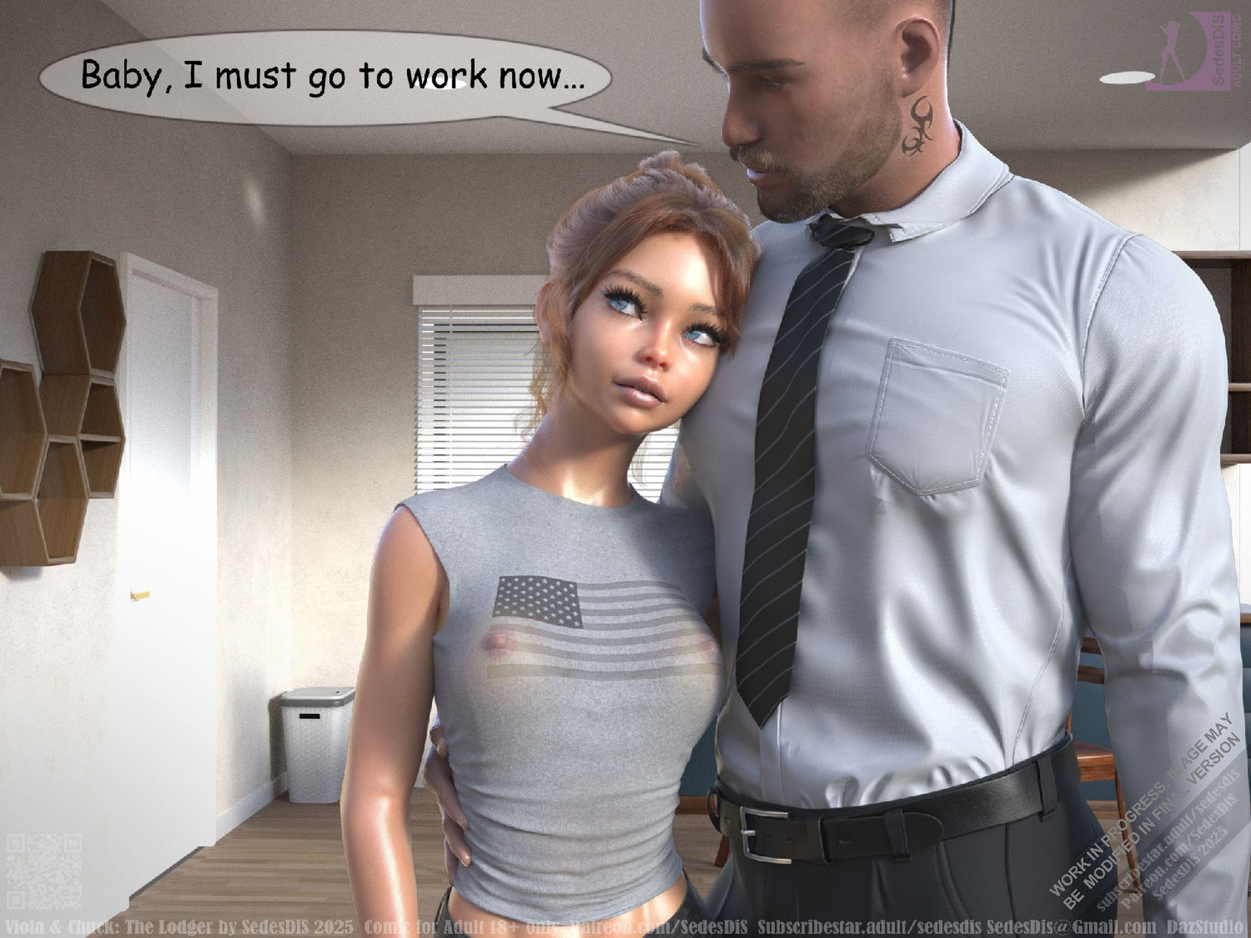Viola & Chuck – The Lodger [SedesDiS] - Chapter 1 — Page 11