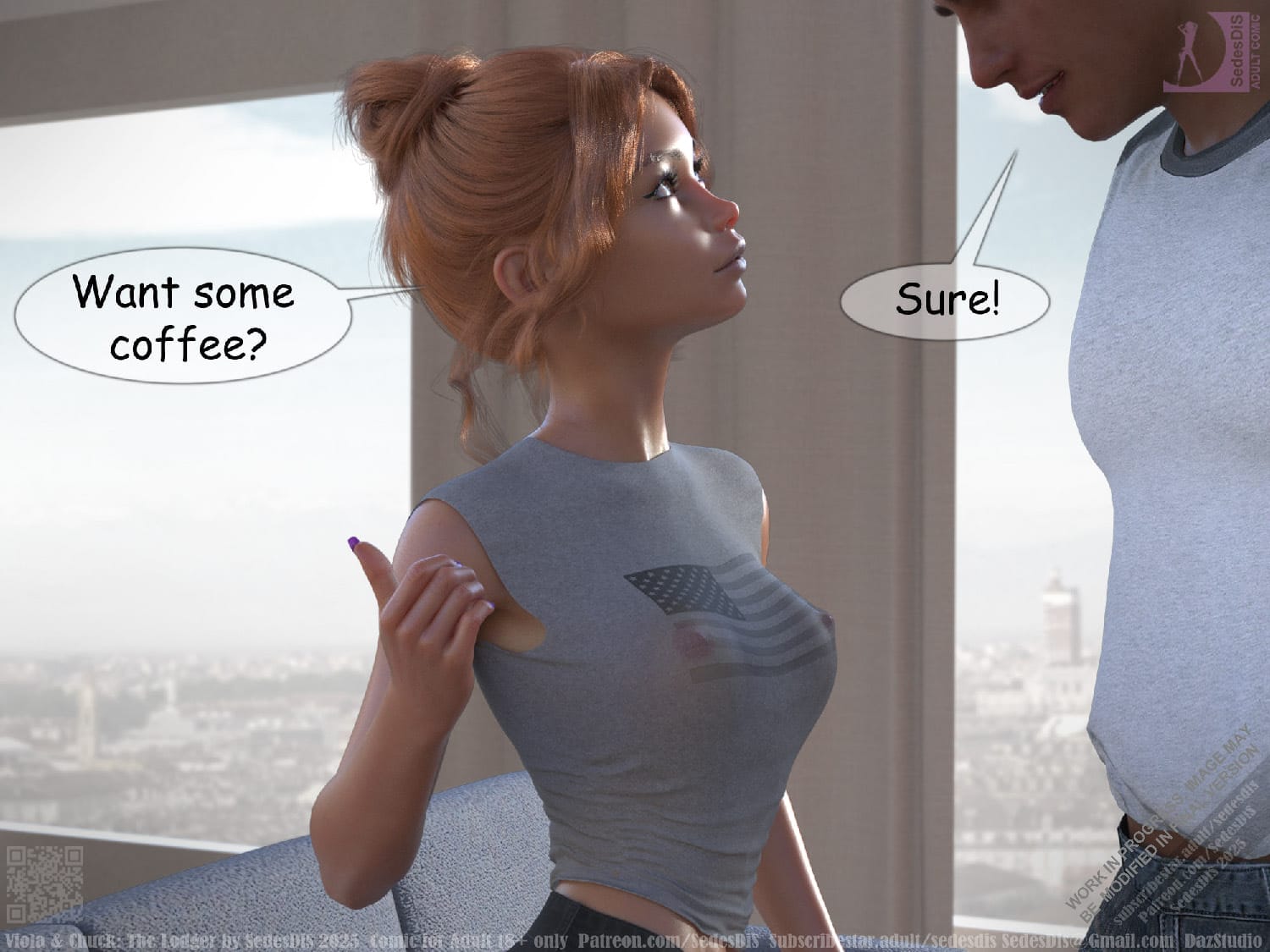 Viola & Chuck – The Lodger [SedesDiS] - Chapter 1 — Page 25