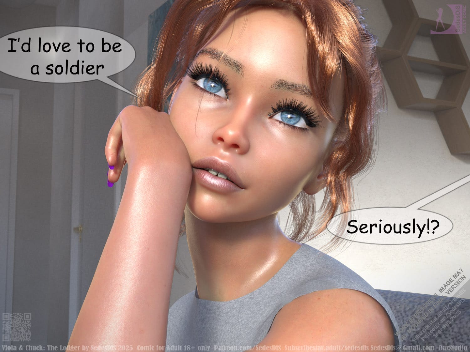 Viola & Chuck – The Lodger [SedesDiS] - Chapter 1 — Page 44