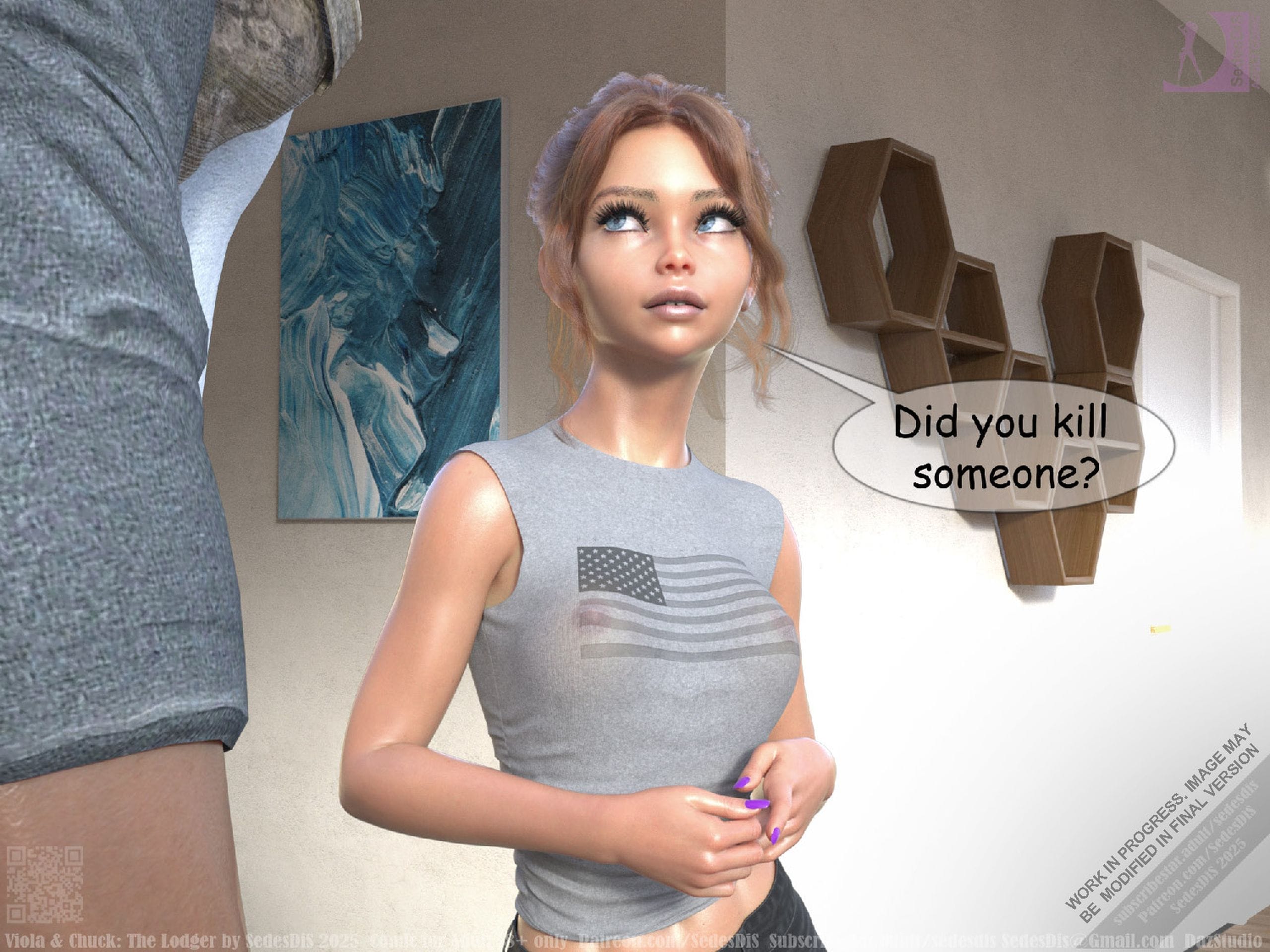 Viola & Chuck – The Lodger [SedesDiS] - Chapter 1 — Page 9