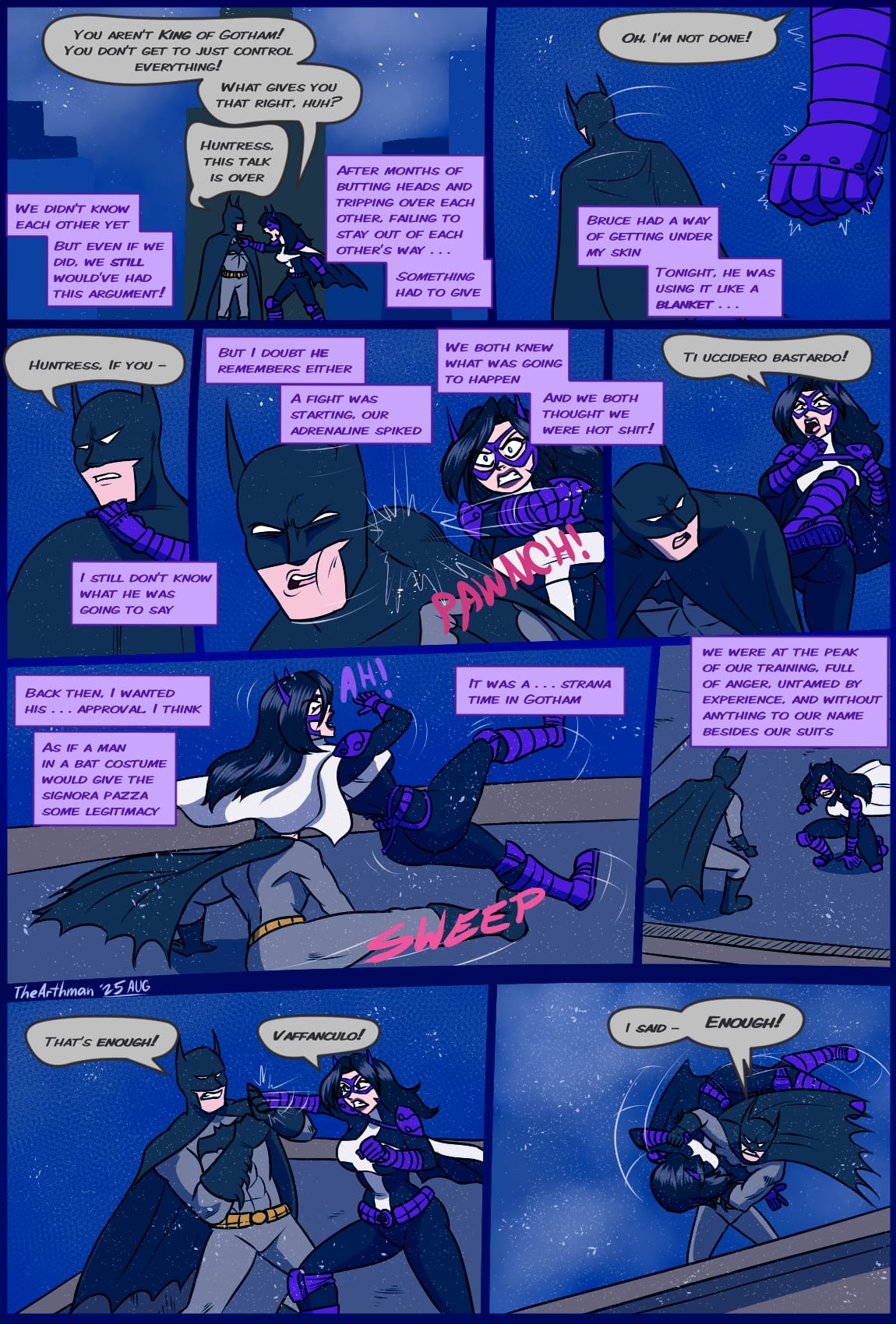 I’d Rather Fight You (Batman) [The Arthman] - Chapter 1 — Page 4