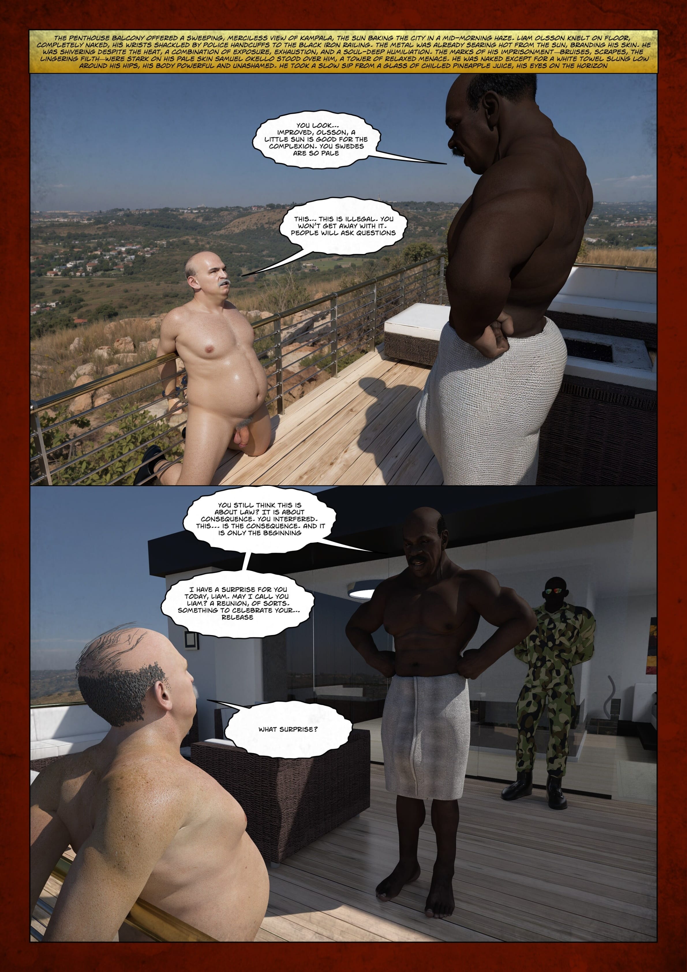 Africanized Uganda [Moiarte3D] - Chapter 1 — Page 10