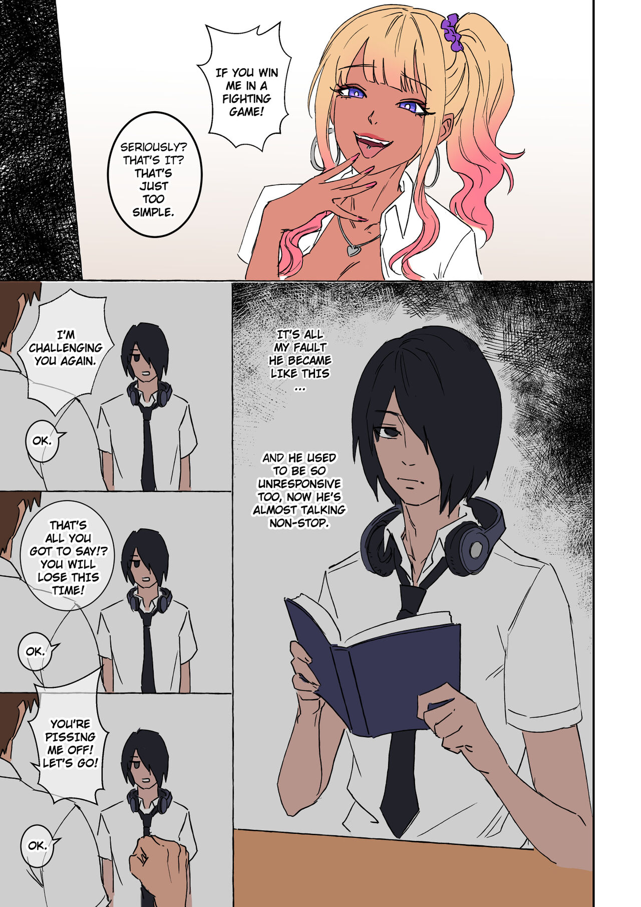 My Shy Best Friend Turned Into A Gal Girl And Wants Me To Fuck Her porn comic - Chapter 1 — Page 13