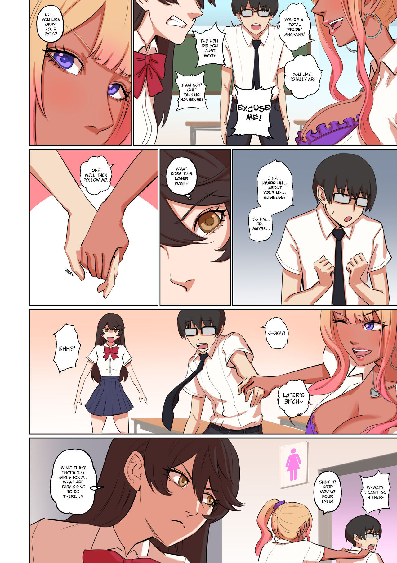 My Shy Best Friend Turned Into A Gal Girl And Wants Me To Fuck Her porn comic - Chapter 1 — Page 27