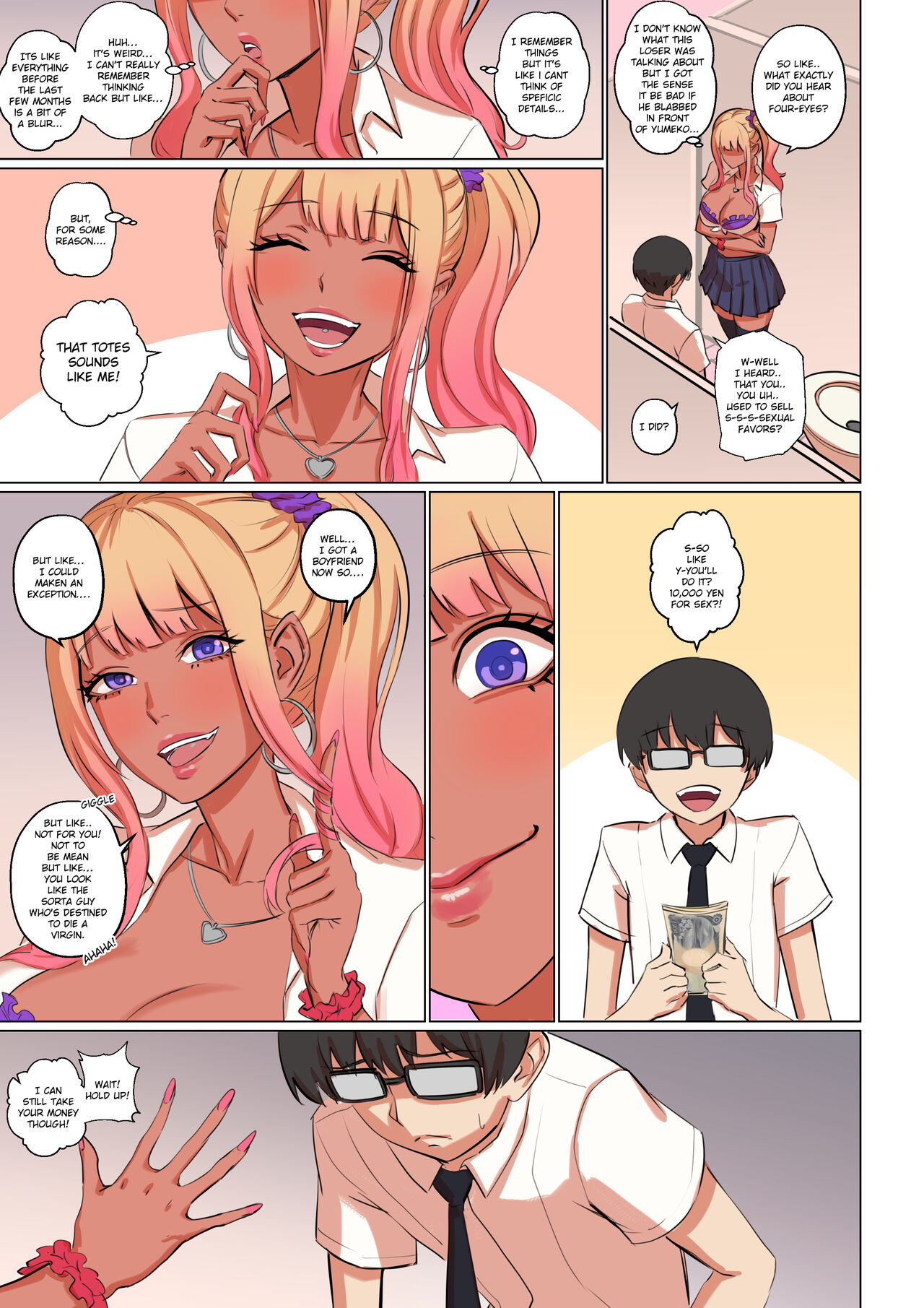 My Shy Best Friend Turned Into A Gal Girl And Wants Me To Fuck Her porn comic - Chapter 1 — Page 28