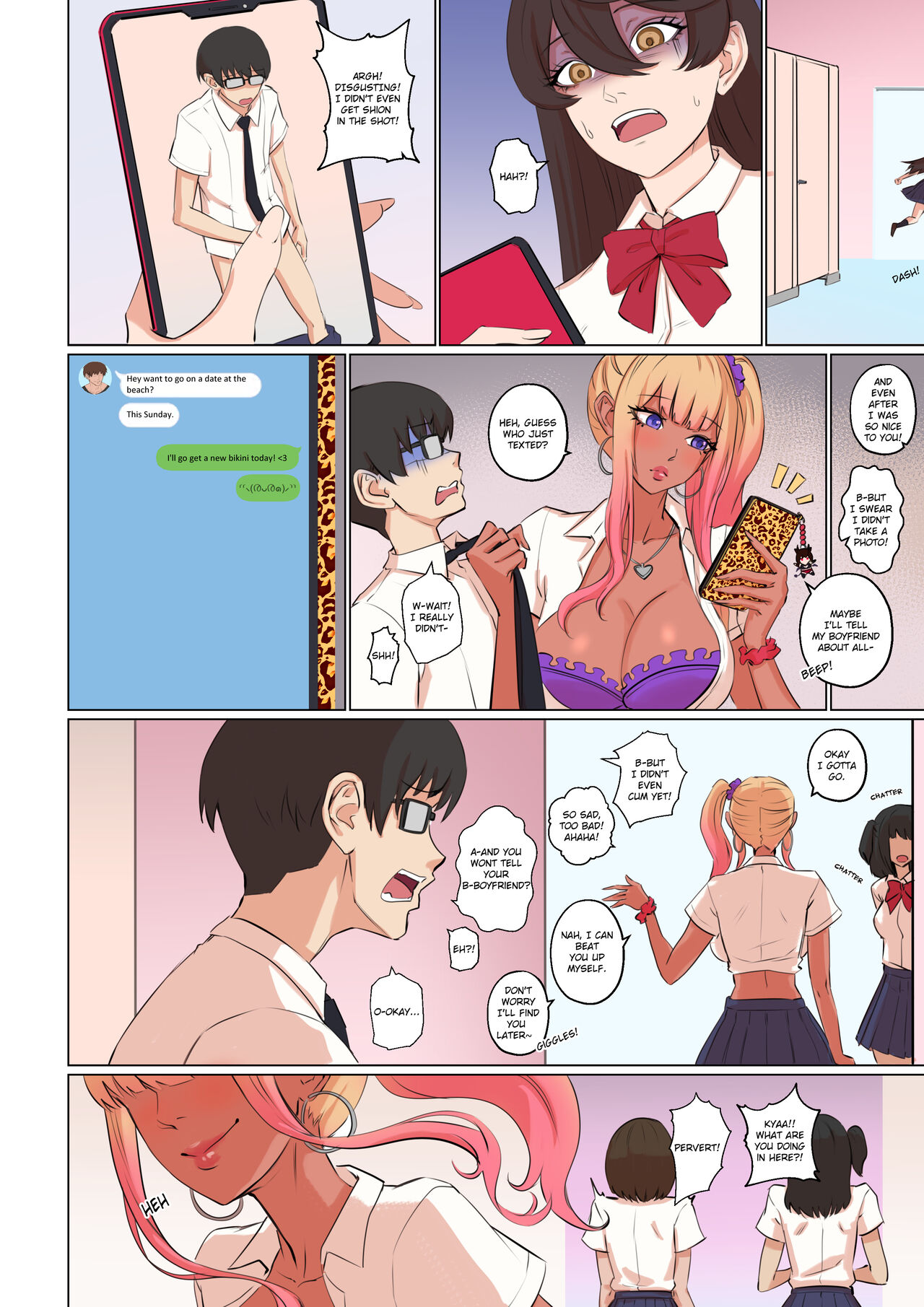 My Shy Best Friend Turned Into A Gal Girl And Wants Me To Fuck Her porn comic - Chapter 1 — Page 31