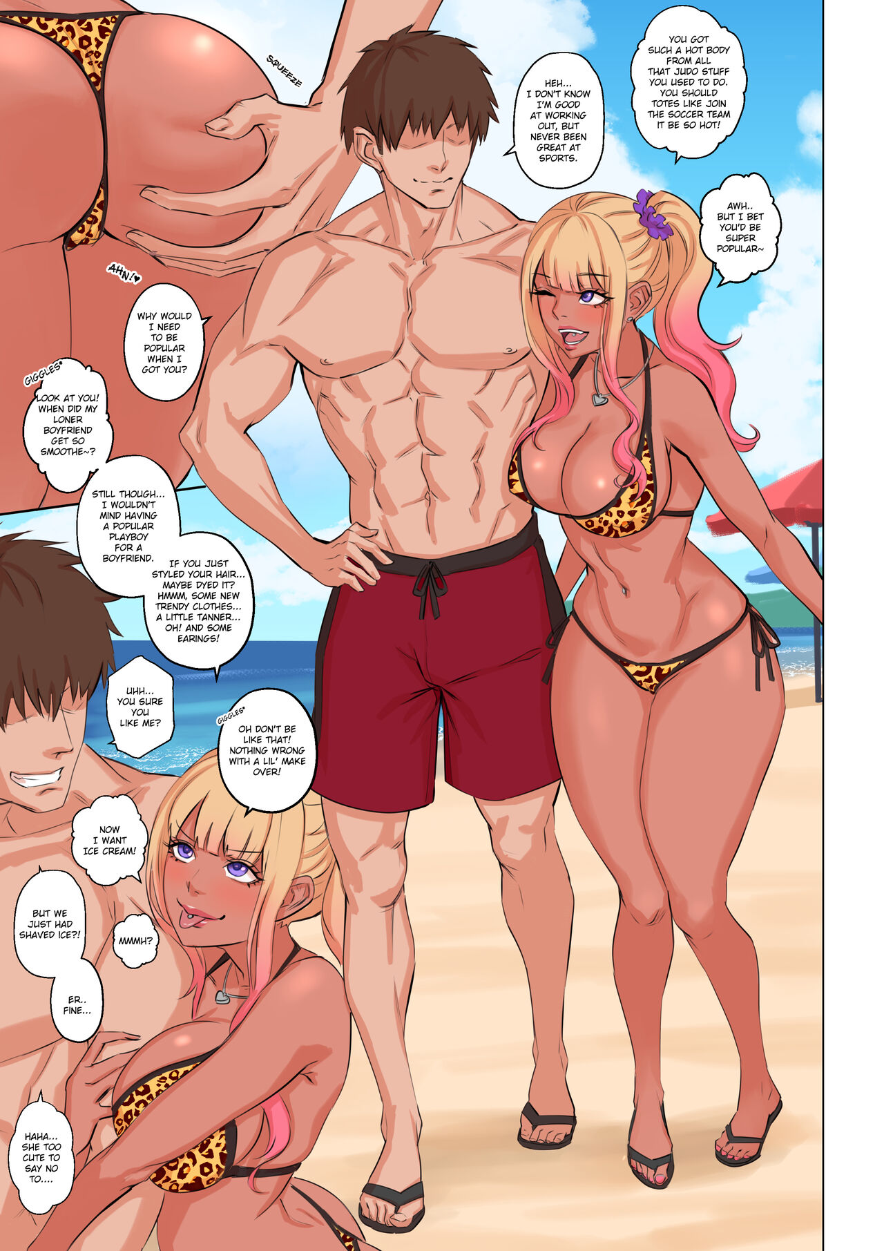 My Shy Best Friend Turned Into A Gal Girl And Wants Me To Fuck Her porn comic - Chapter 1 — Page 32