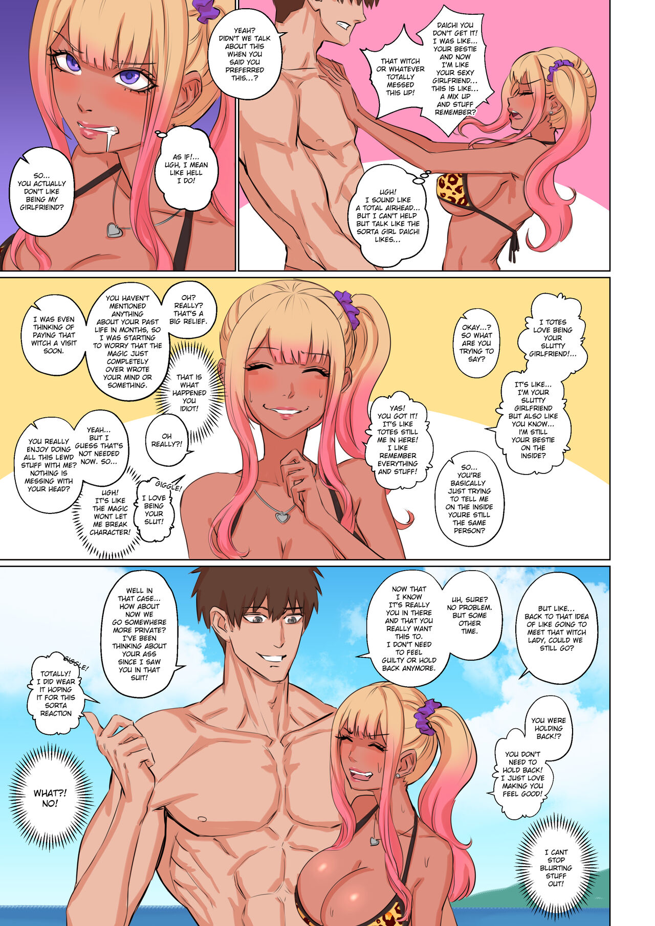 My Shy Best Friend Turned Into A Gal Girl And Wants Me To Fuck Her porn comic - Chapter 1 — Page 39