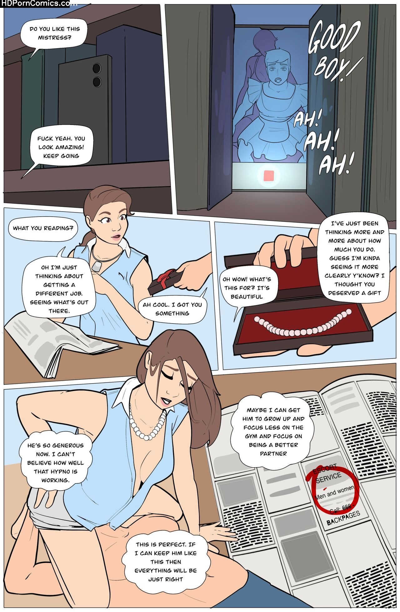Blackmail 2 – Building An Empire comic porn - Chapter 2 — Page 9