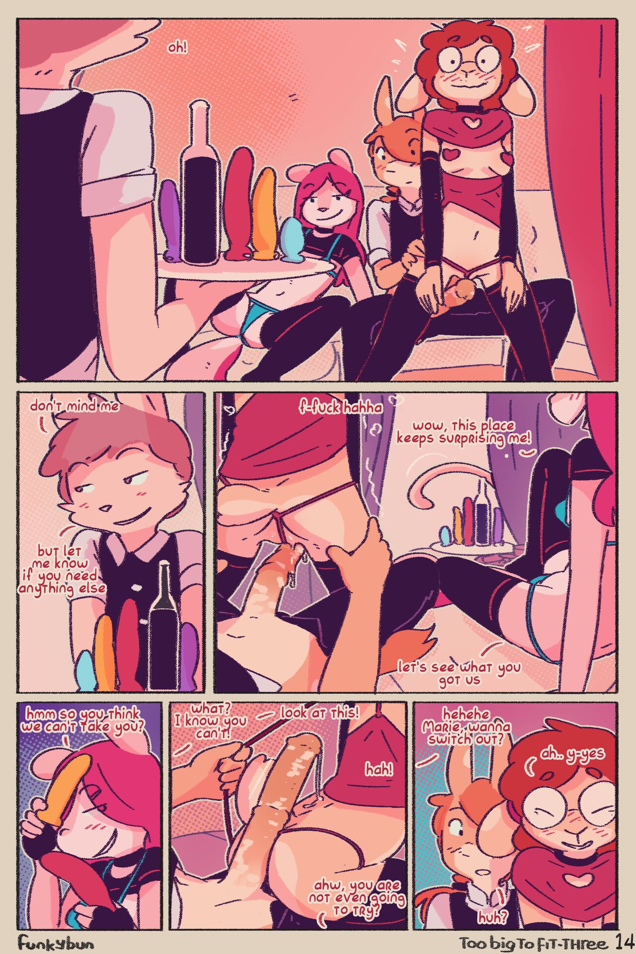 Too Big To Fit 3 comic porn - Chapter 3 — Page 14