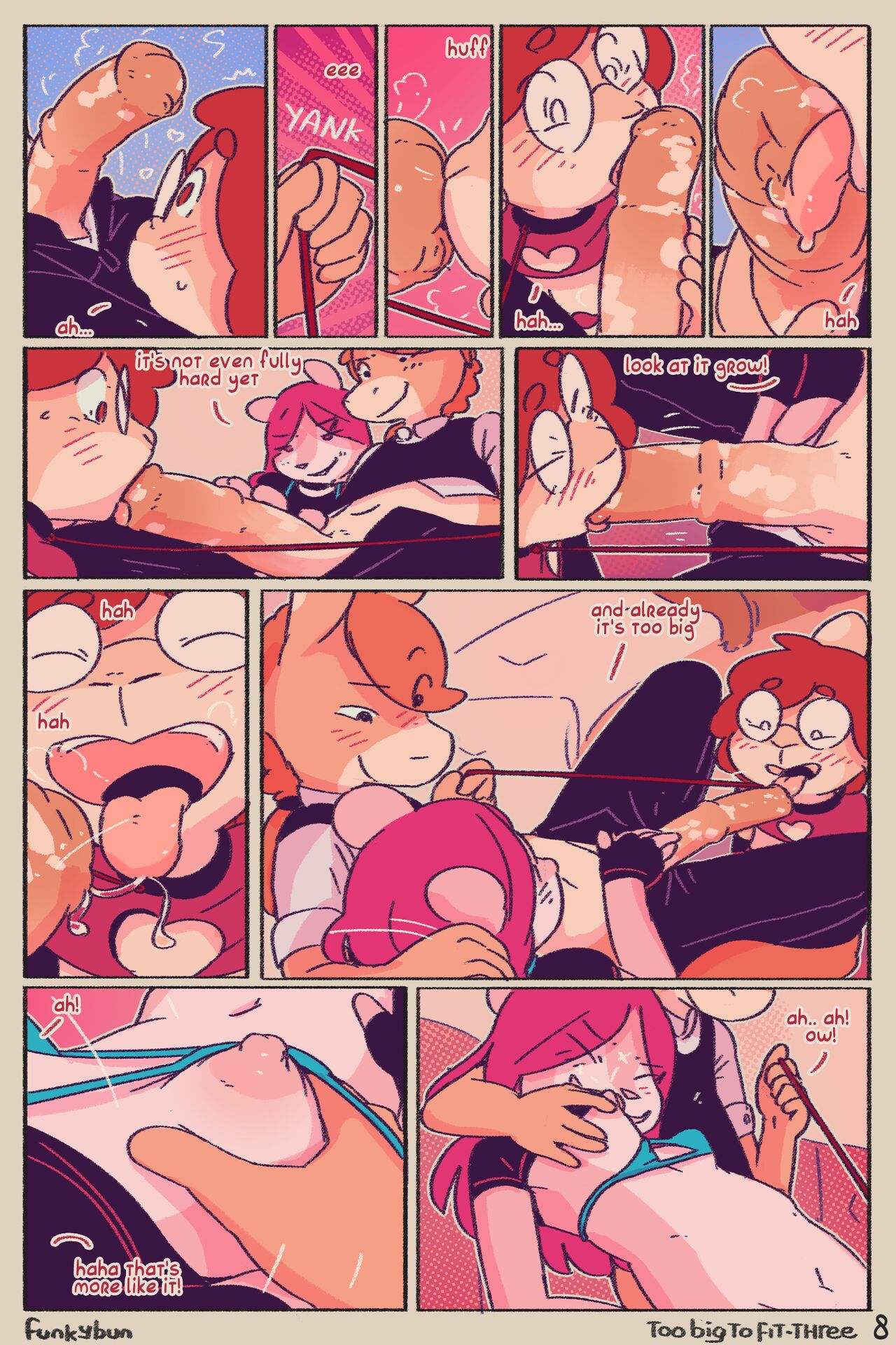 Too Big To Fit 3 comic porn - Chapter 3 — Page 8