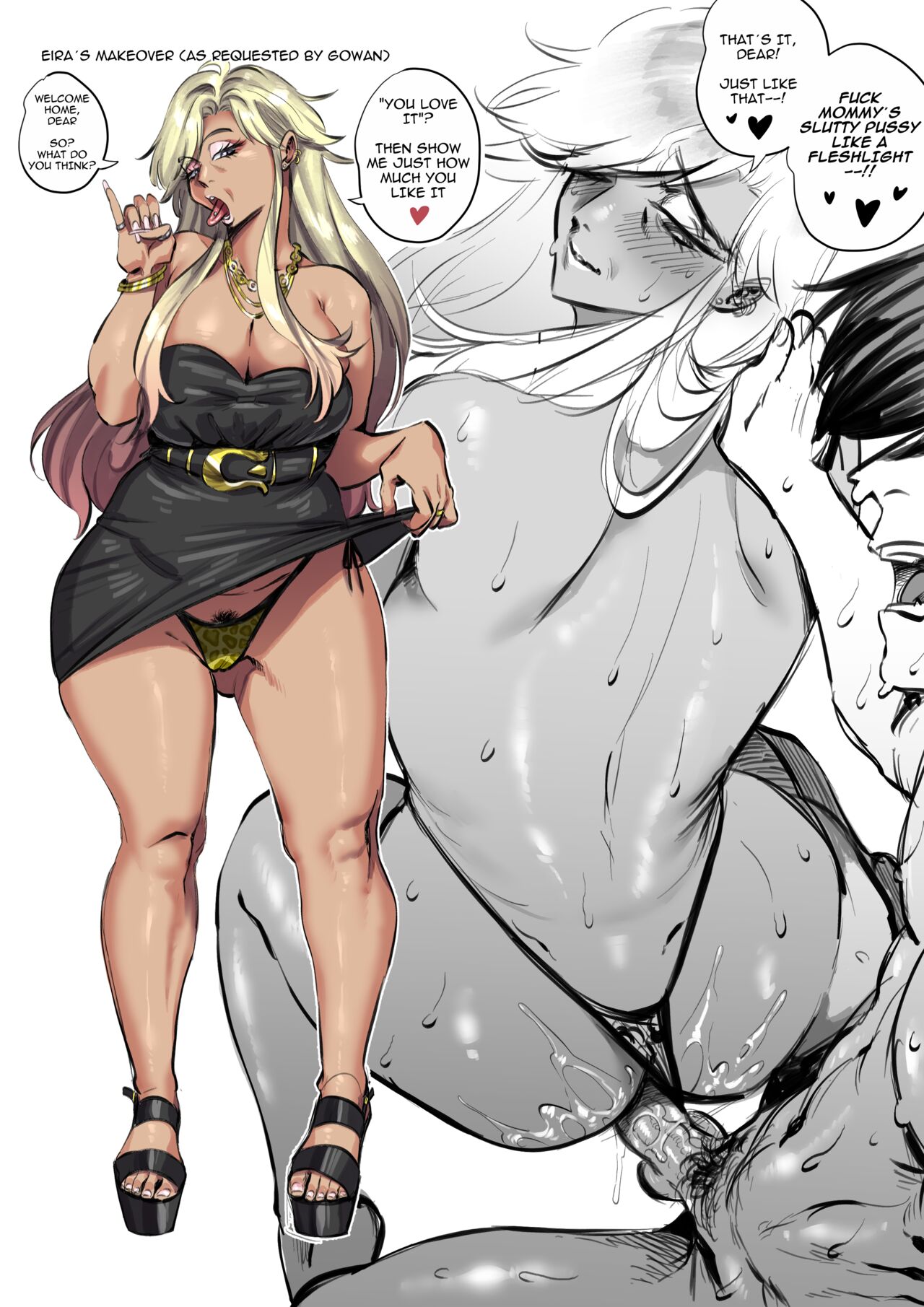 A Strict Mother's Daily Routine porn comic - Chapter 1 — Page 17