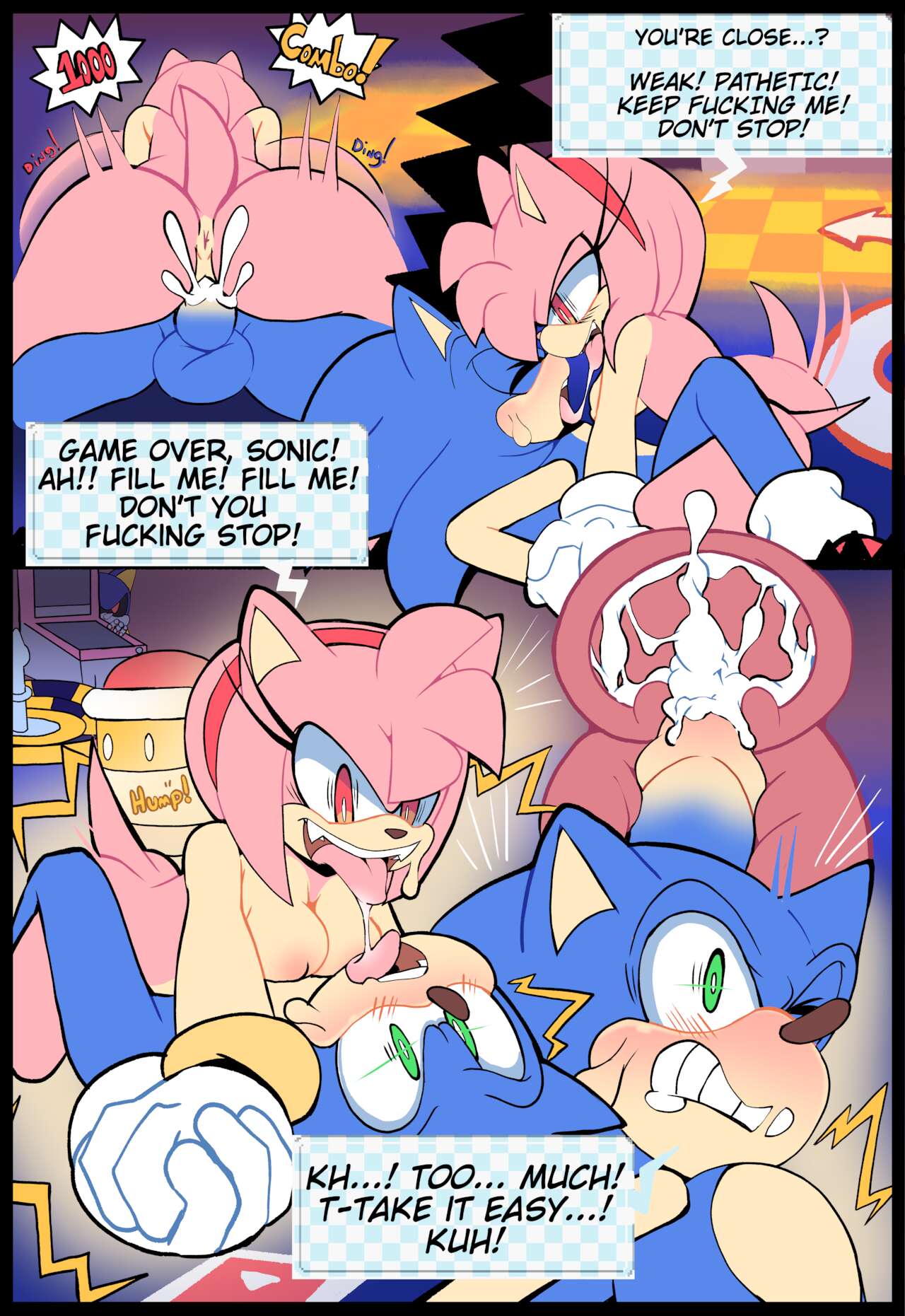 Sonic Pinball'd! comic porn - Chapter 1 — Page 12
