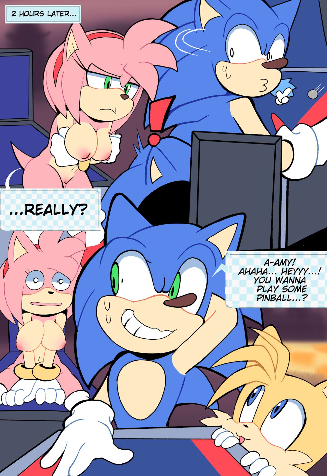Sonic Pinball'd! porn comic - Chapter 1 — Page 17