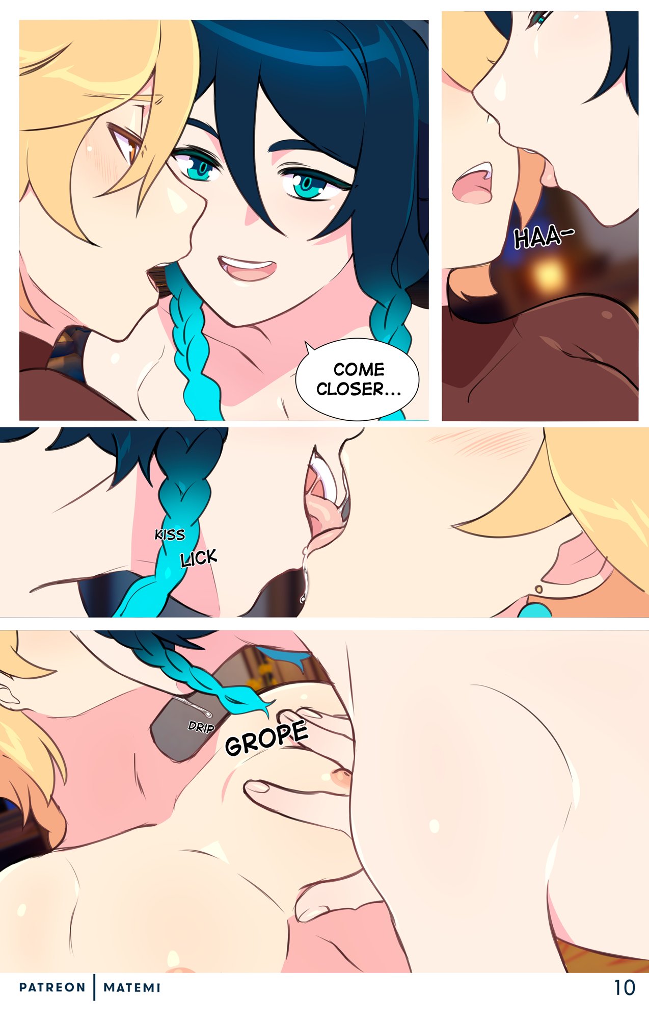 Venti x Aether porn comic - Chapter 1 — Page 10