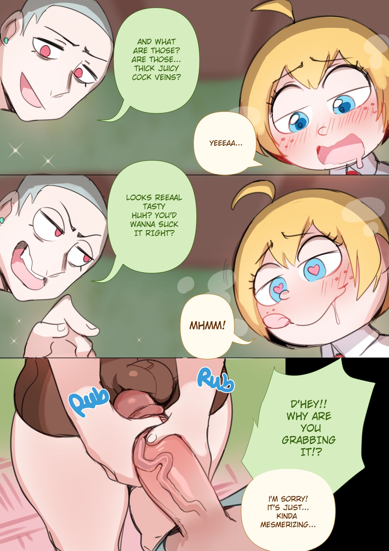 Bikini's Bottom porn comic - Chapter 1 — Page 12