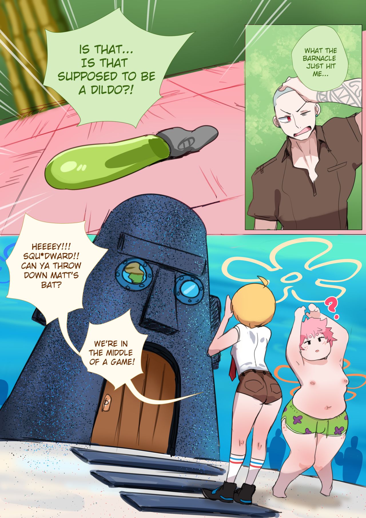 Bikini's Bottom porn comic - Chapter 1 — Page 6
