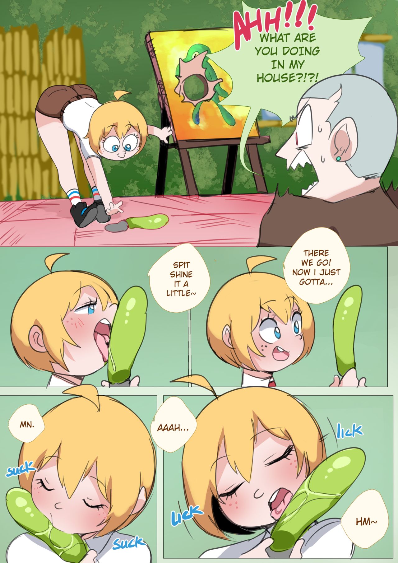 Bikini's Bottom porn comic - Chapter 1 — Page 8