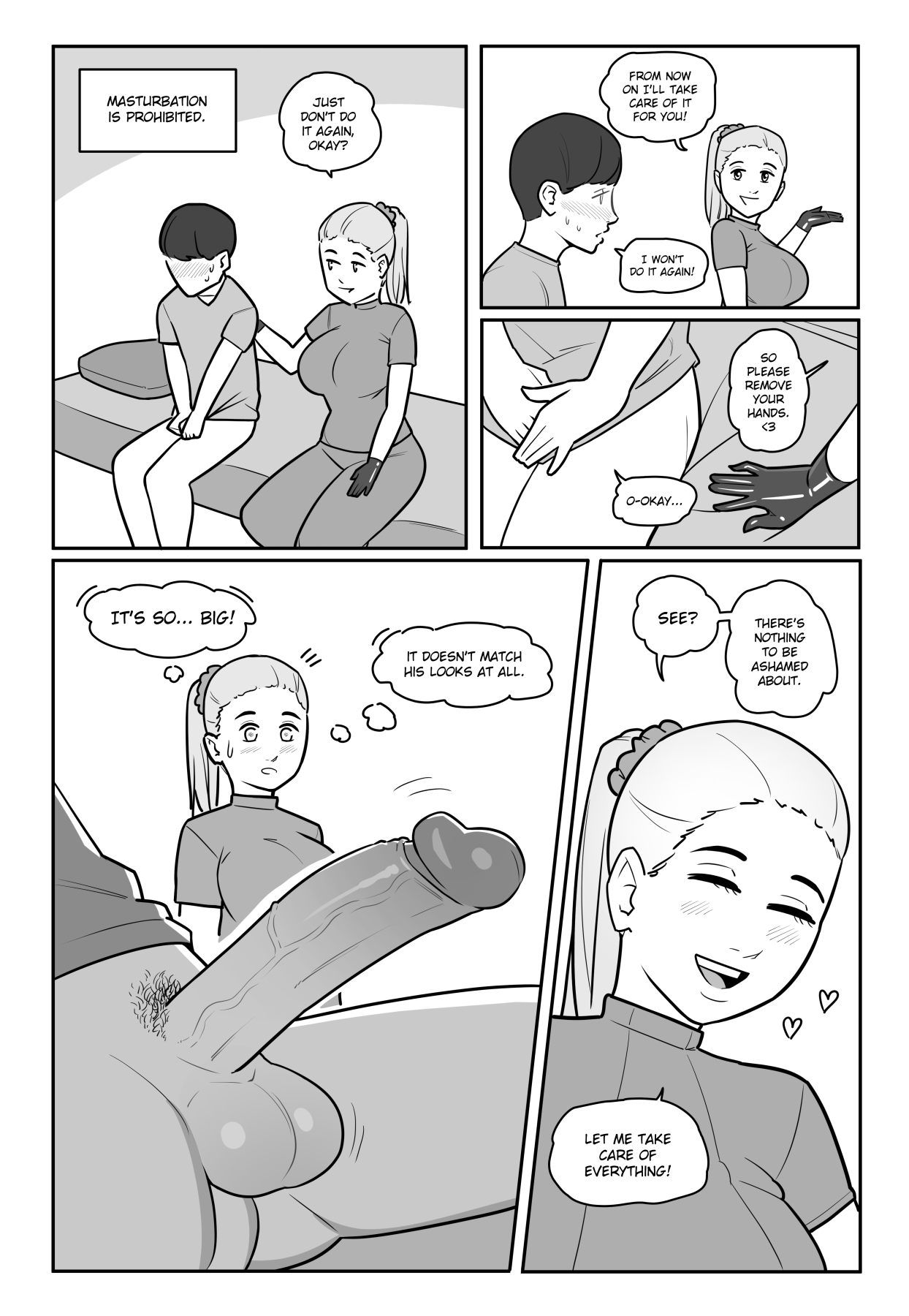 Maya's Virgin Training! porn comic - Chapter 1 — Page 12