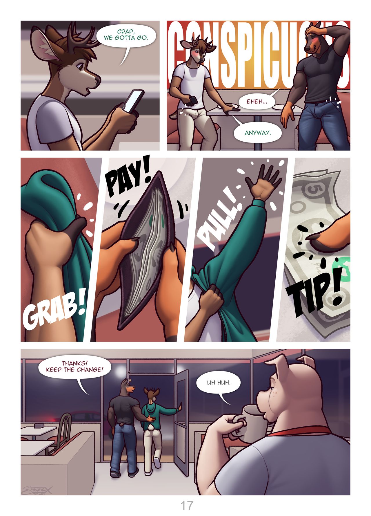 Heavy Lifting porn comic - Chapter 1 — Page 17