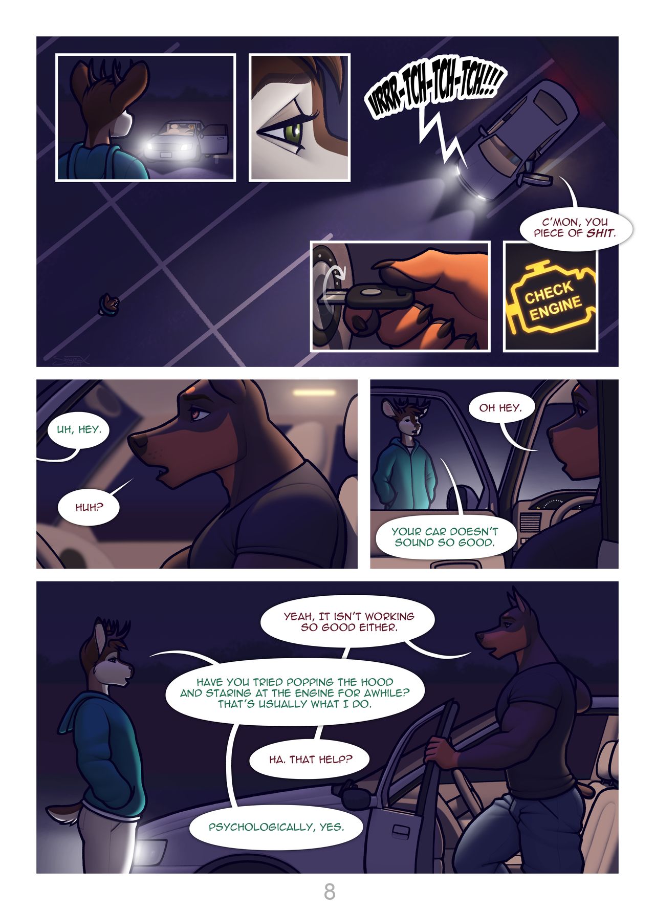 Heavy Lifting porn comic - Chapter 1 — Page 8