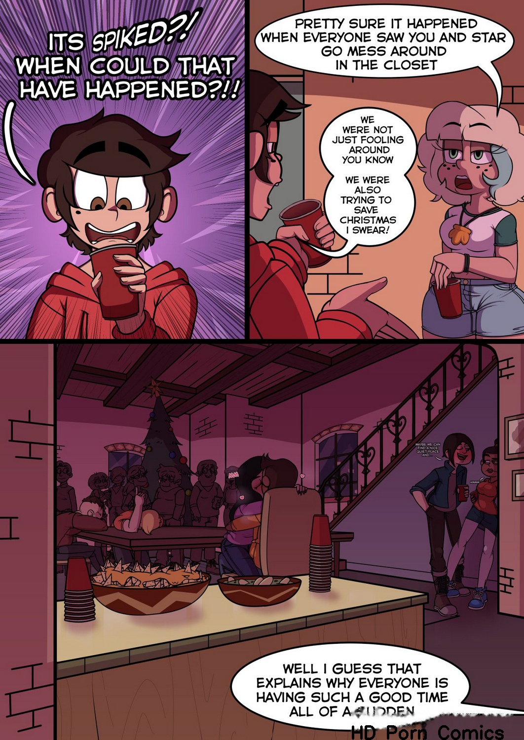 A Little Weird House Party porn comic - Chapter 1 — Page 7