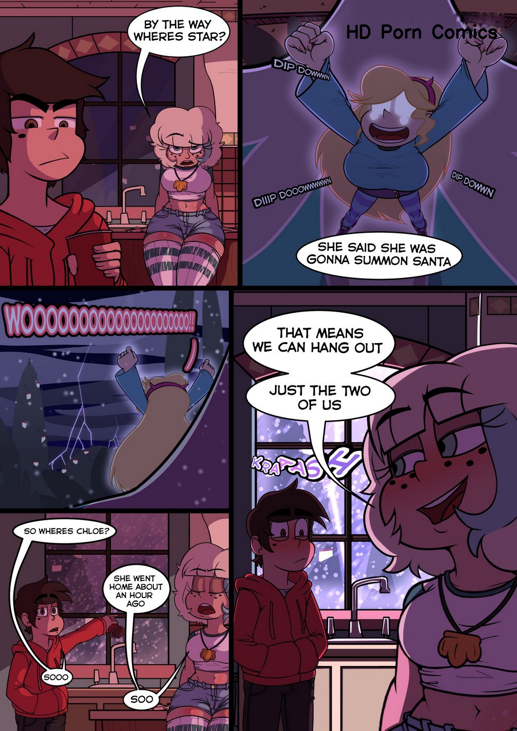 A Little Weird House Party porn comic - Chapter 1 — Page 8