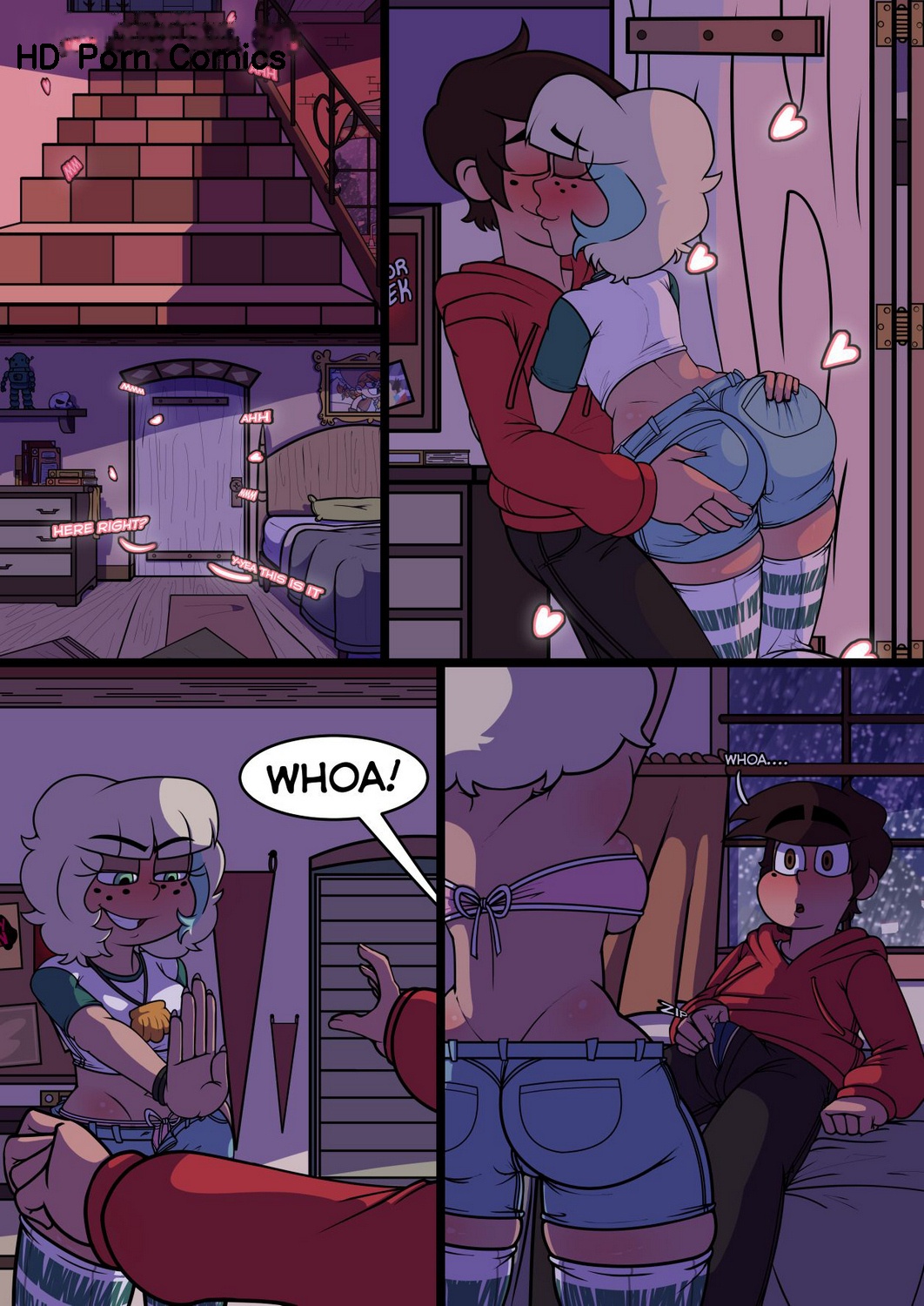 A Little Weird House Party porn comic - Chapter 1 — Page 9
