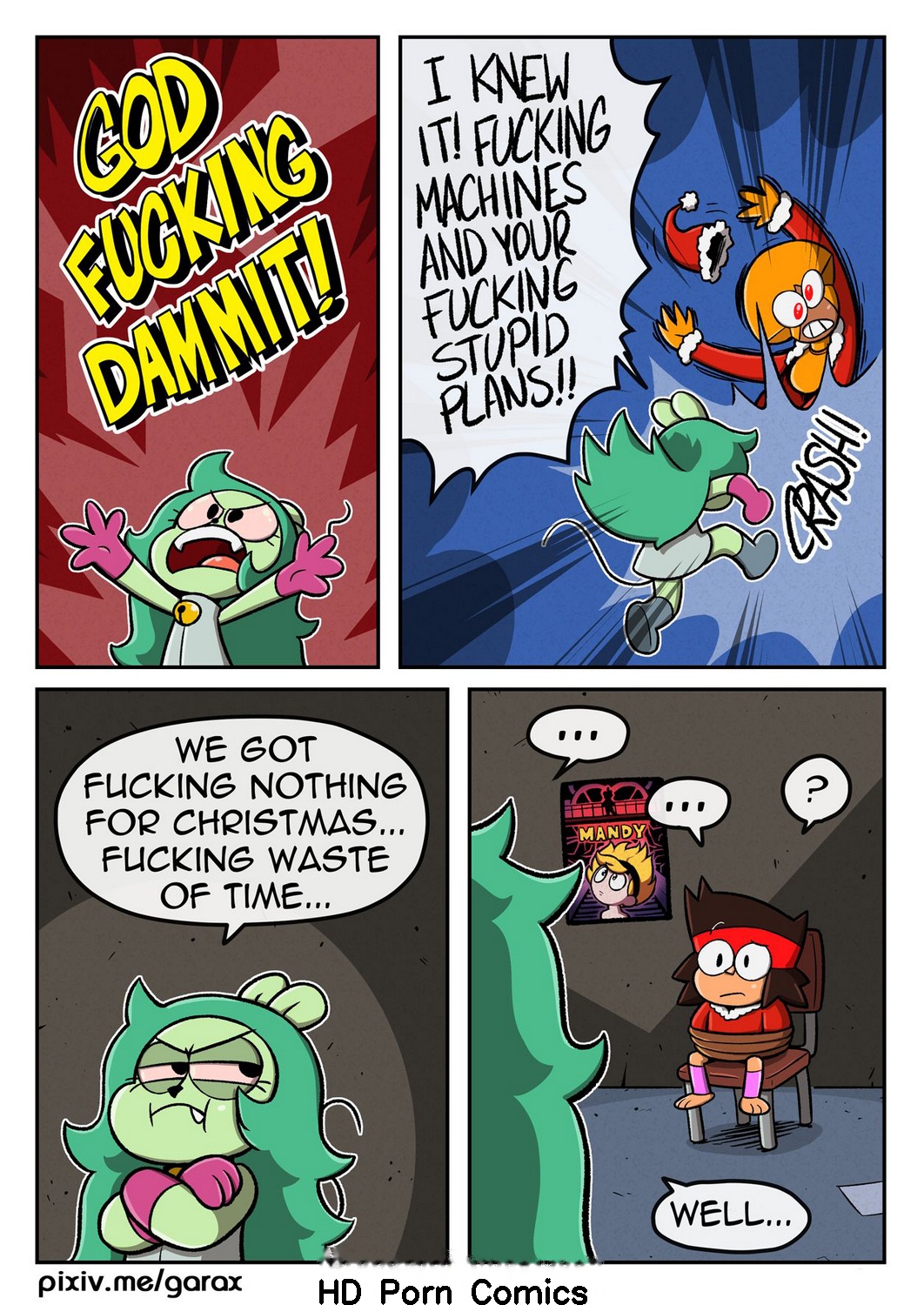 OK K.O. Xmas Special comic porn - Chapter 1 — Page 8